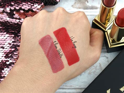 ysl rouge pur couture gold attraction edition swatches|ysl rouge muse.